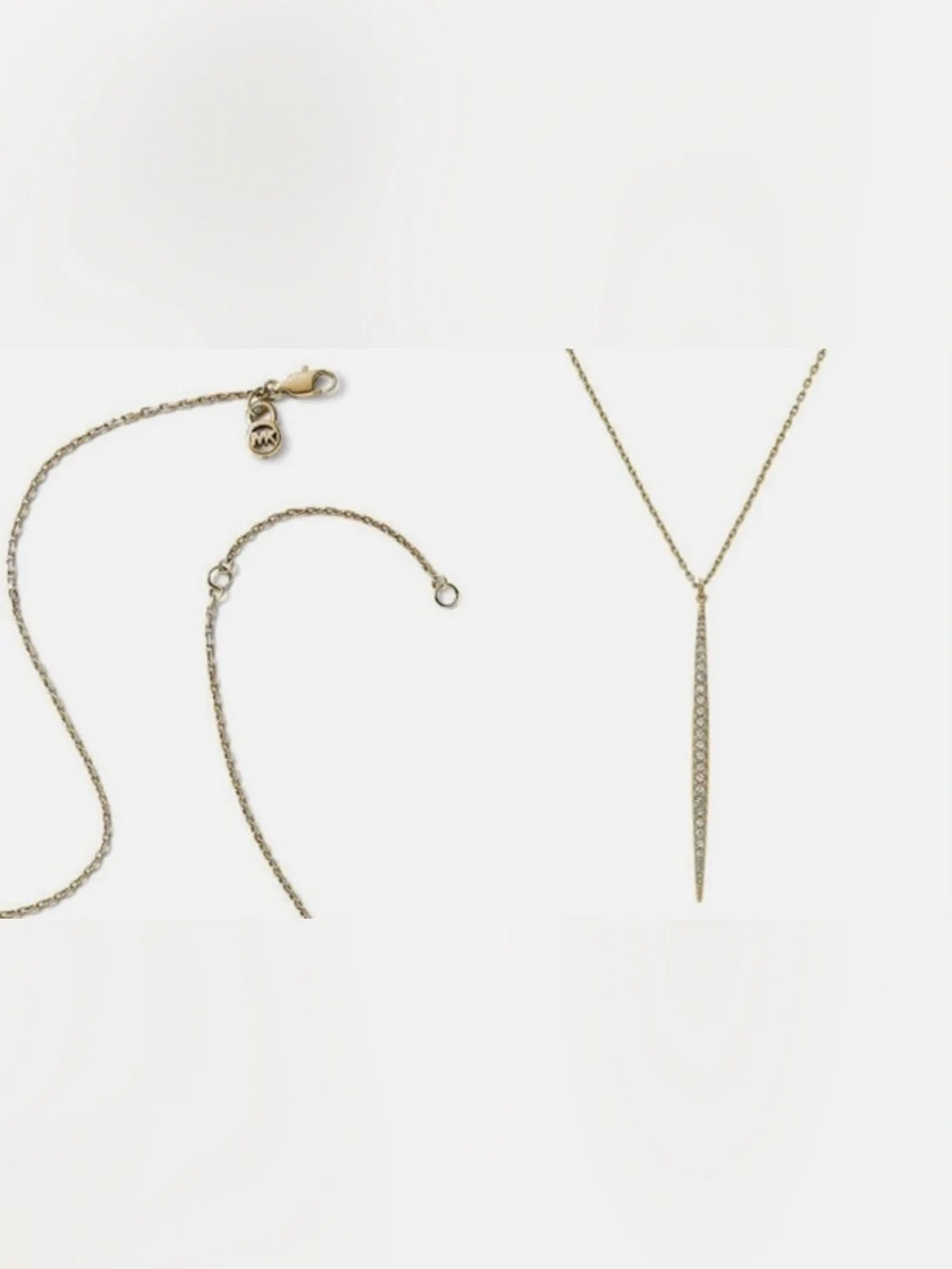 Michael Kors Brilliance Matchstick Necklace